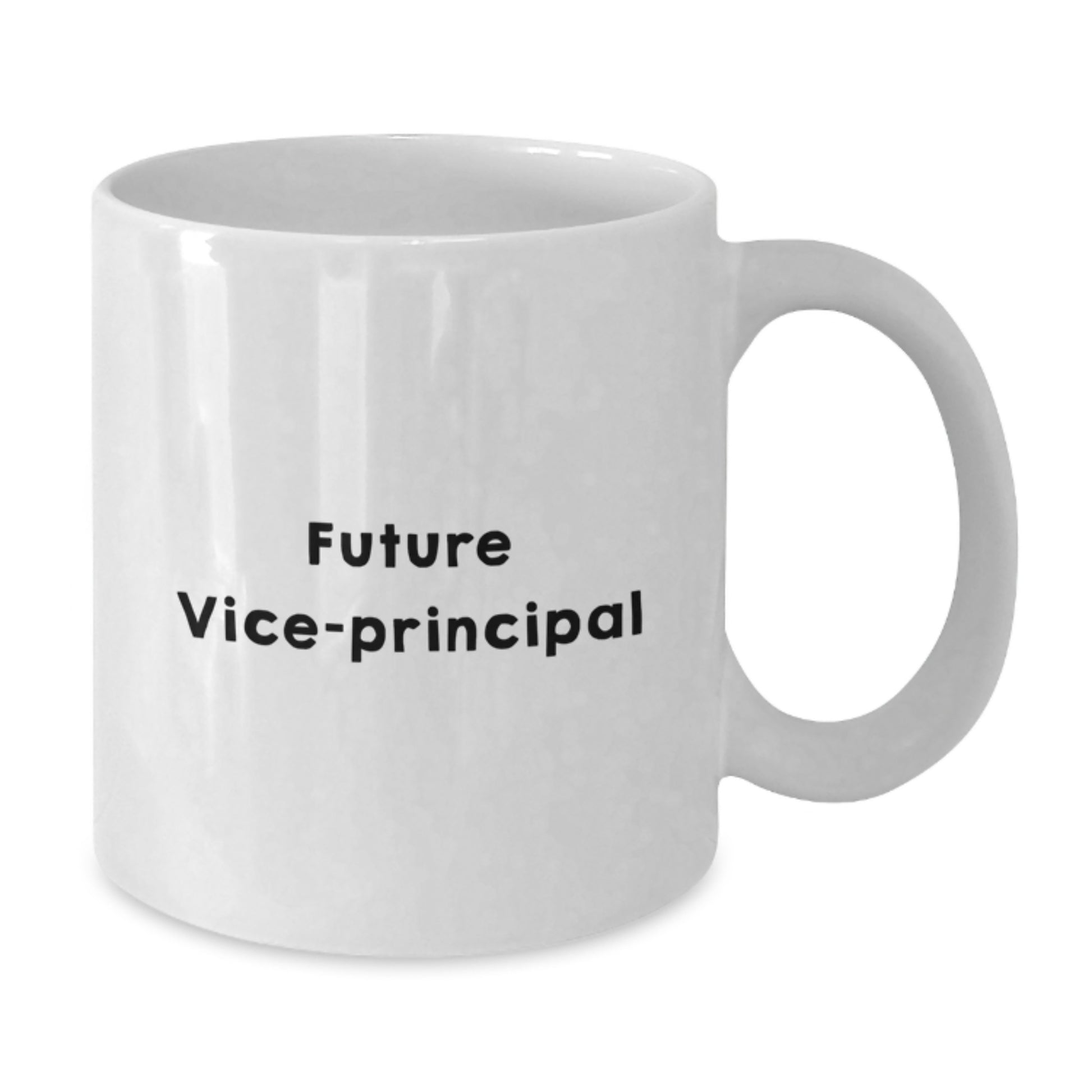 Funny Vice-principal Quotes Gifts from Friends, Unique Christmas Unique Gifts for Vice-principal, White Coffee Mug - Additional