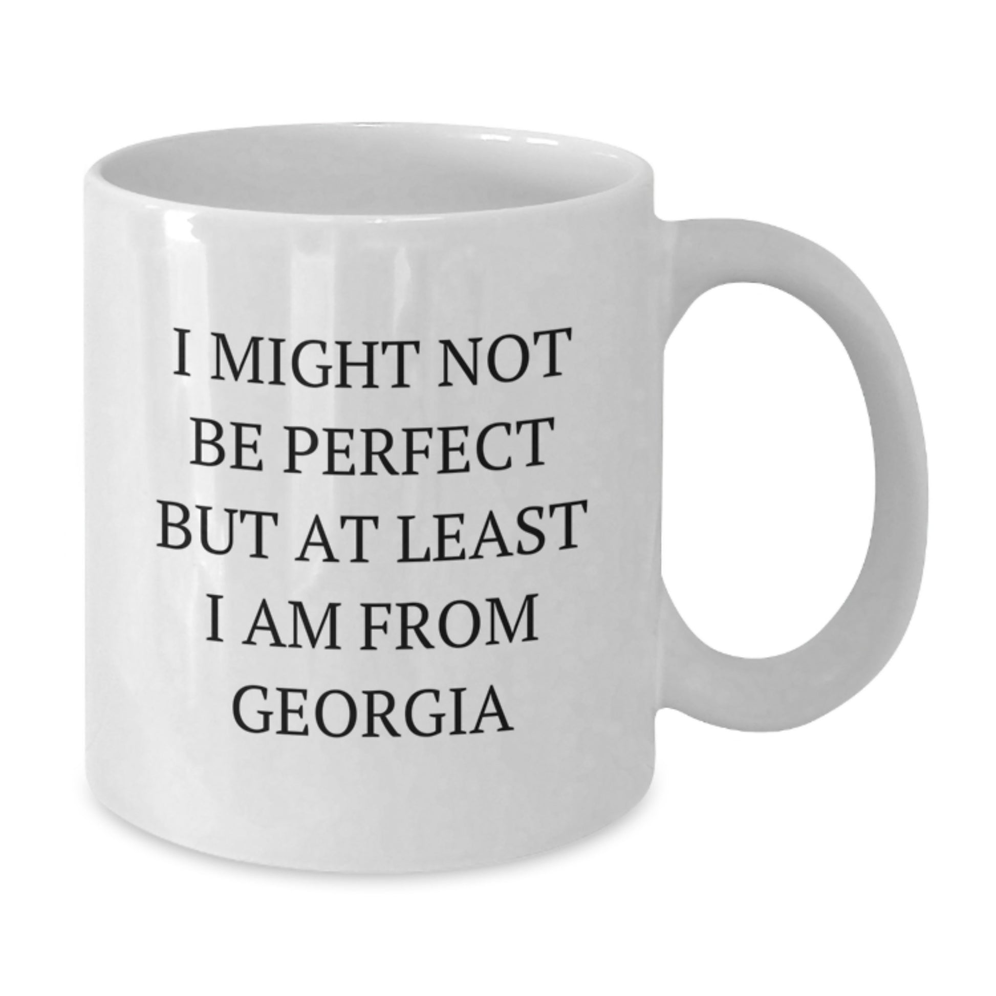 Funny Georgia Gifts from Friends, White Coffee Mug, Perfect Christmas Unique Presents - Additional