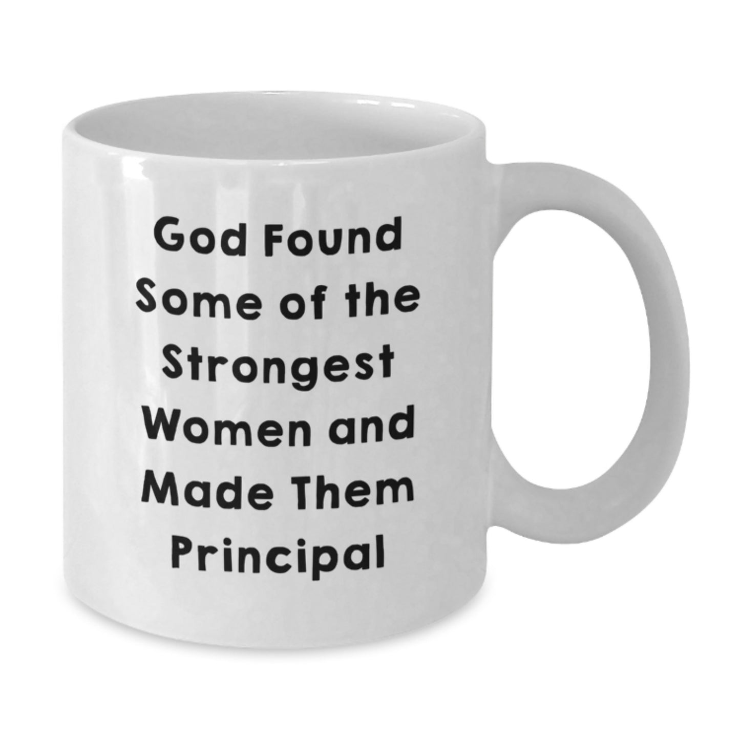 Funny Principal Gifts for Christmas - White Coffee Mug with Inspirational Quote - Gifts from Friends, Coworkers or Family to Principal Women - Additional