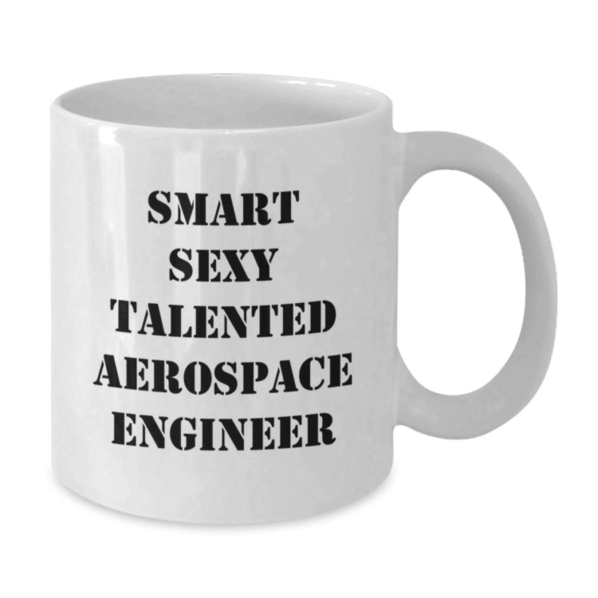 Aerospace Engineer Funny Quote White Coffee Mugs, Gifts for Men from Friends and Family Members, Christmas Unique Presents - Additional