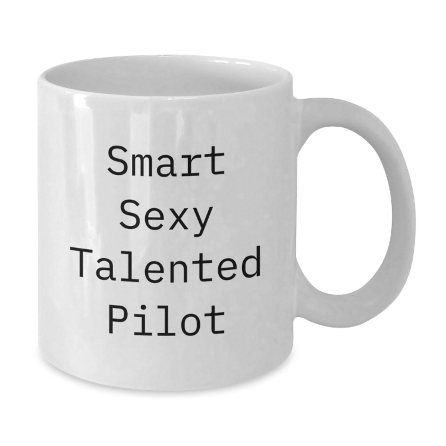 Funny Pilot Quotes White Coffee Mug - Gifts for Men from Friends, Unique Christmas Memorable Presents for Him - Additional