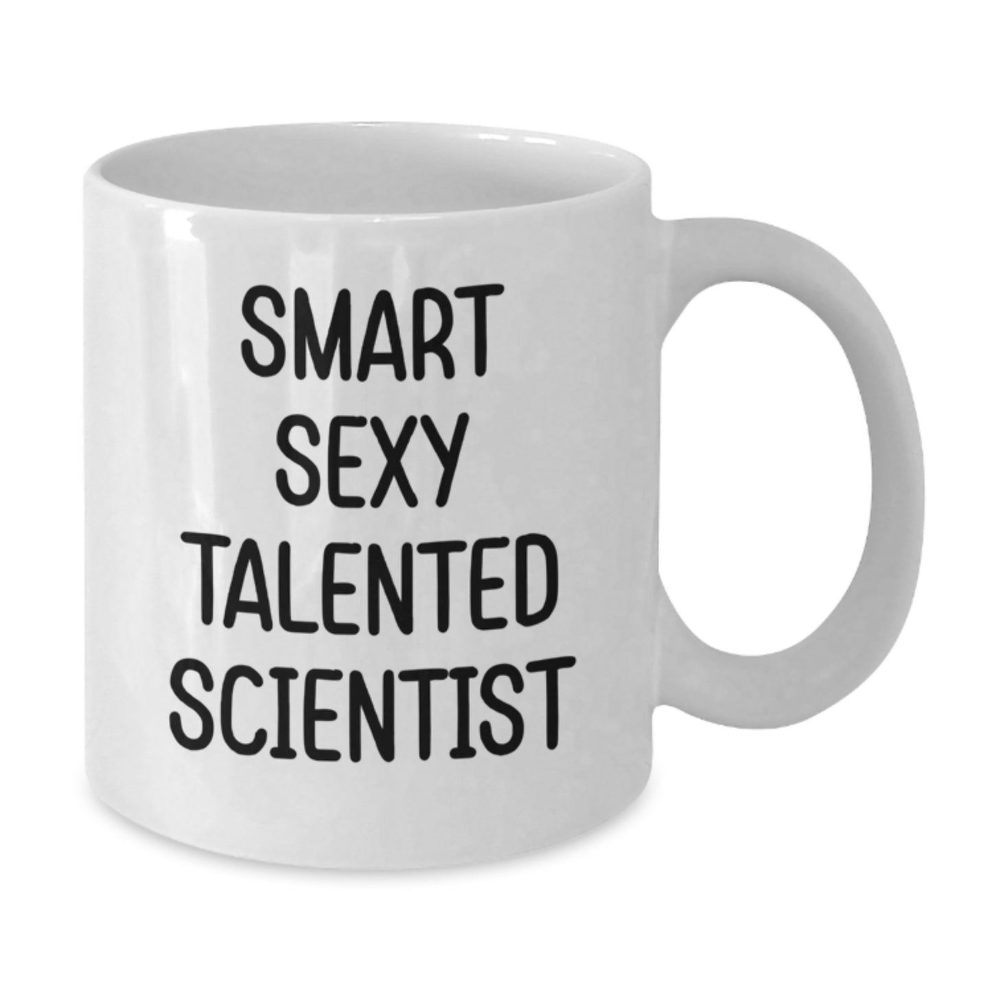 Funny Scientist Gifts for Him or Her, White Coffee Mug with Inspirational Quote, Perfect Birthday Present from Friends and Family, 11oz or 15oz Capacity, Microwave and Dishwasher Safe - Additional