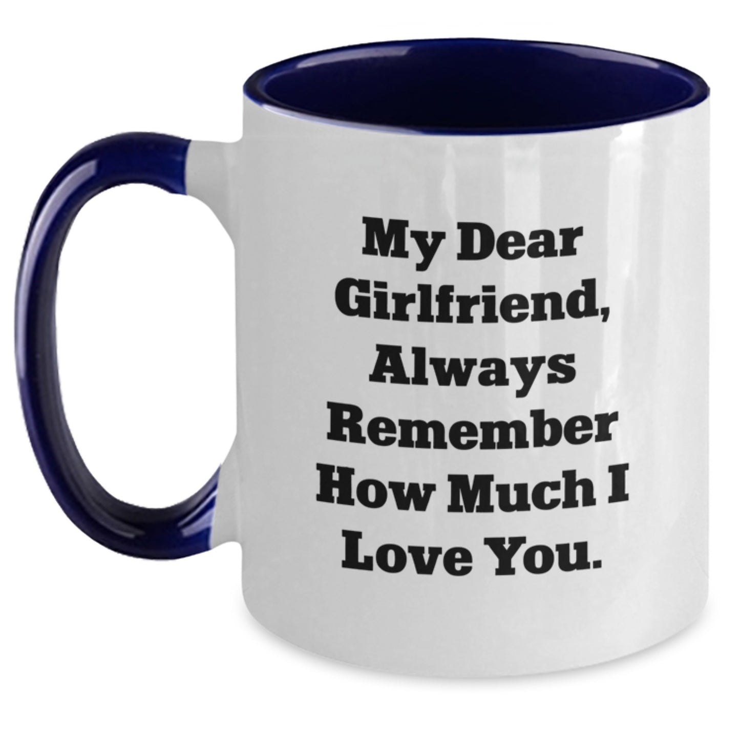 Funny Sweetheart Gifts from Men, Cute Two Tone Coffee Mugs for Sweetheart, Inspirational Quotes for Sweetheart, Christmas Unique Gifts for Her - Main