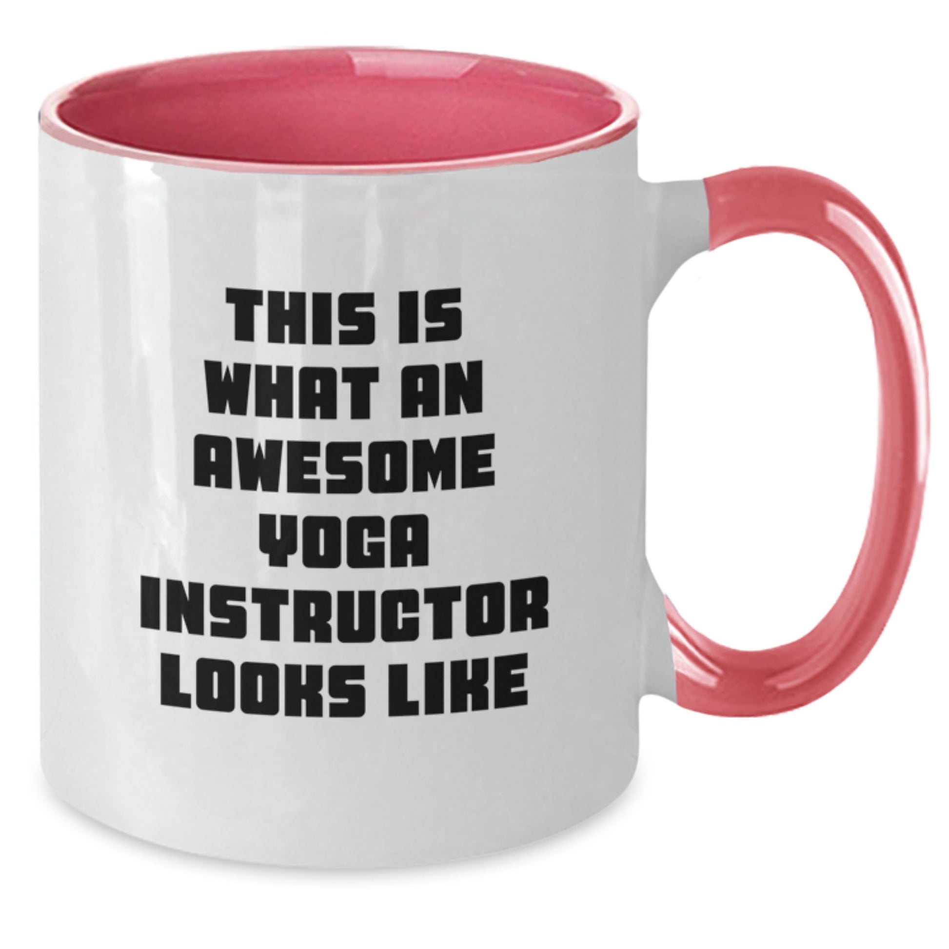 Funny Yoga Instructor Gifts from Friends, Unique Two Tone Coffee Mugs for Yoga Instructor Men, Christmas Unique Gifts - Additional