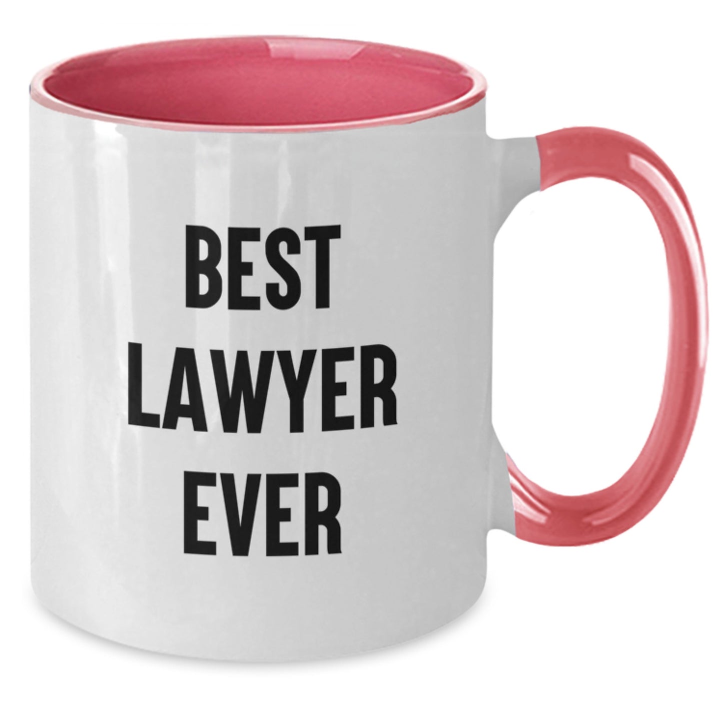Funny Lawyer Gifts for Men - Best Lawyer Ever Two Tone Coffee Mug, Christmas Unique Gifts from Family and Friends - Additional