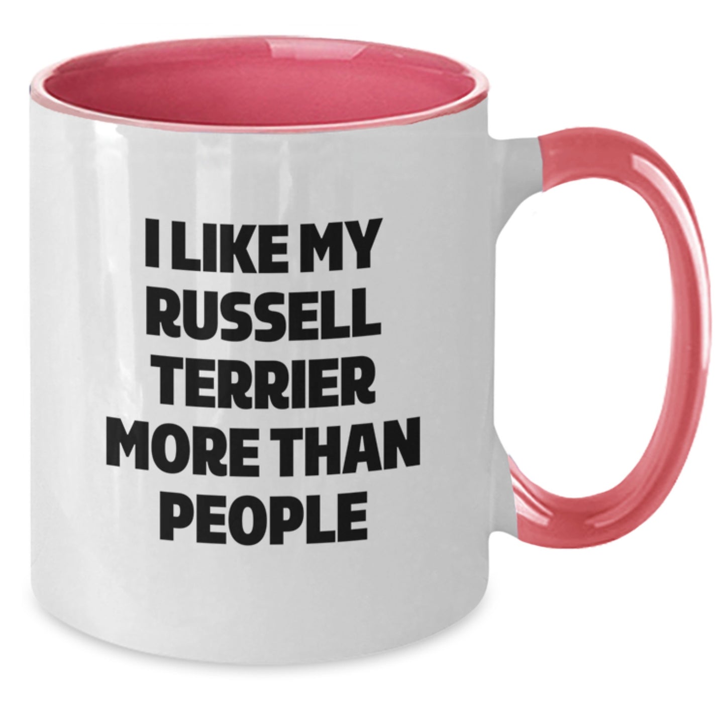 Funny Russell Terrier Dog Lover Gifts, I Like My Russell Terrier More Than People, Unique Birthday Presents for Friends from Men, Women, Coworkers, Family, Gifts for Russell Terrier Dog Owners - Additional