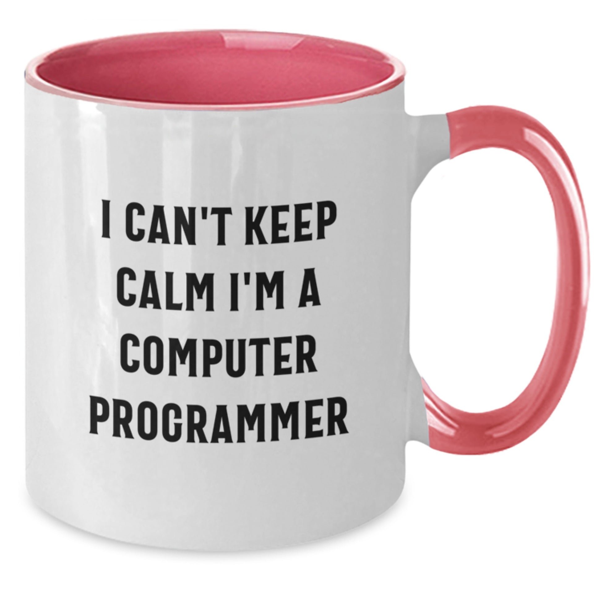 Funny Computer Programmer Gifts for Men from Friends, I 'm A Computer Programmer Two Tone Coffee Mugs, Christmas Unique Presents - Additional