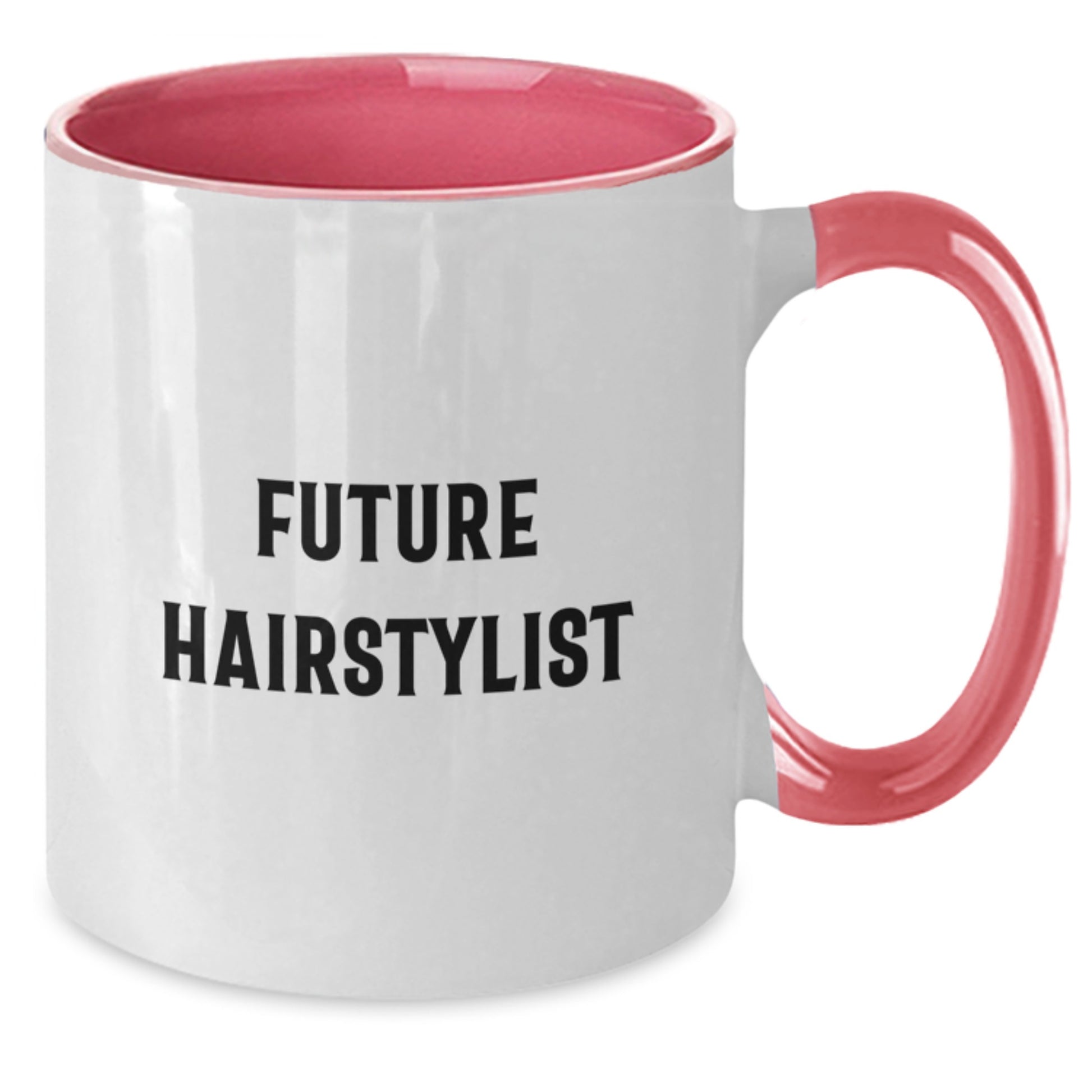 Funny Quirks of Future Hairstylist Gifts from Friends and Family, Christmas Unique Presents for Hairstylists and Coffee Lovers, 11oz Ceramic Two Tone Mugs - Additional