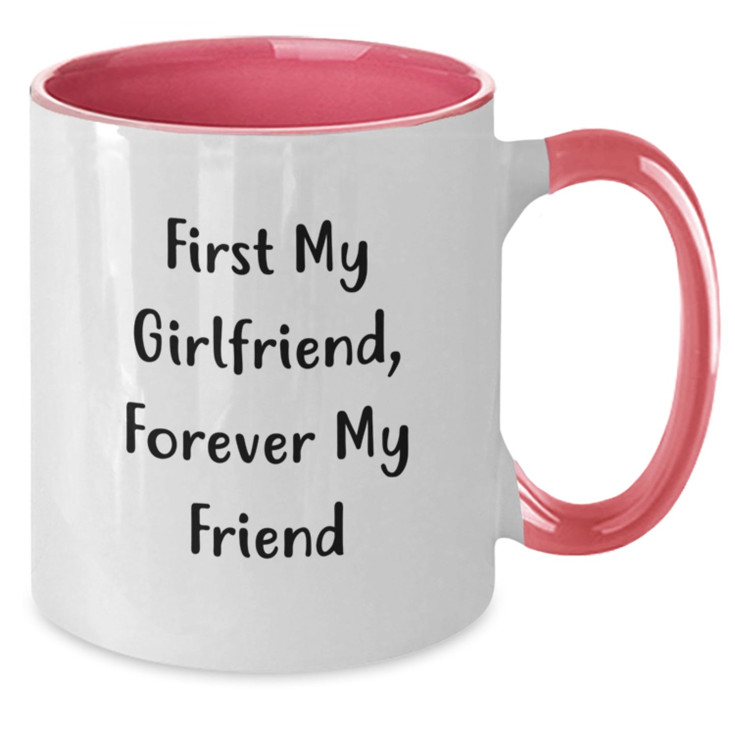 Funny Gifts from Men to Sweetheart, First My Sweetheart Two Tone Coffee Mug, Christmas Unique Gifts for Her - Additional