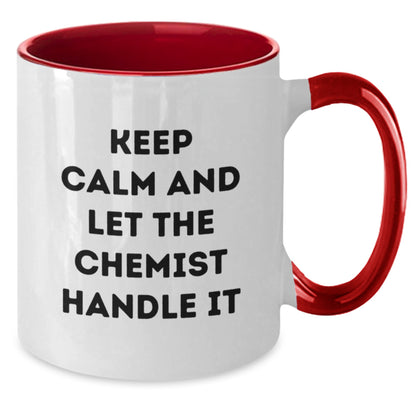 Funny Chemist Gifts from Friends for Christmas Unique Mugs Keep Calm And - Additional