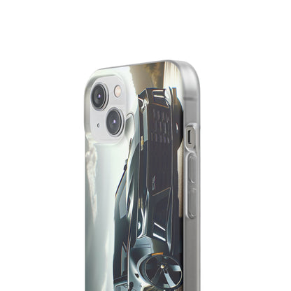 Flexi Phone Case for iPhone & Samsung – 2022 Chevy Camaro SS Car Design Protective Cover