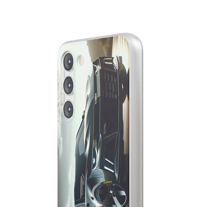 Flexi Phone Case for iPhone & Samsung – 2022 Chevy Camaro SS Car Design Protective Cover