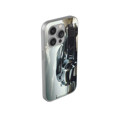 Flexi Phone Case for iPhone & Samsung – 2022 Chevy Camaro SS Car Design Protective Cover