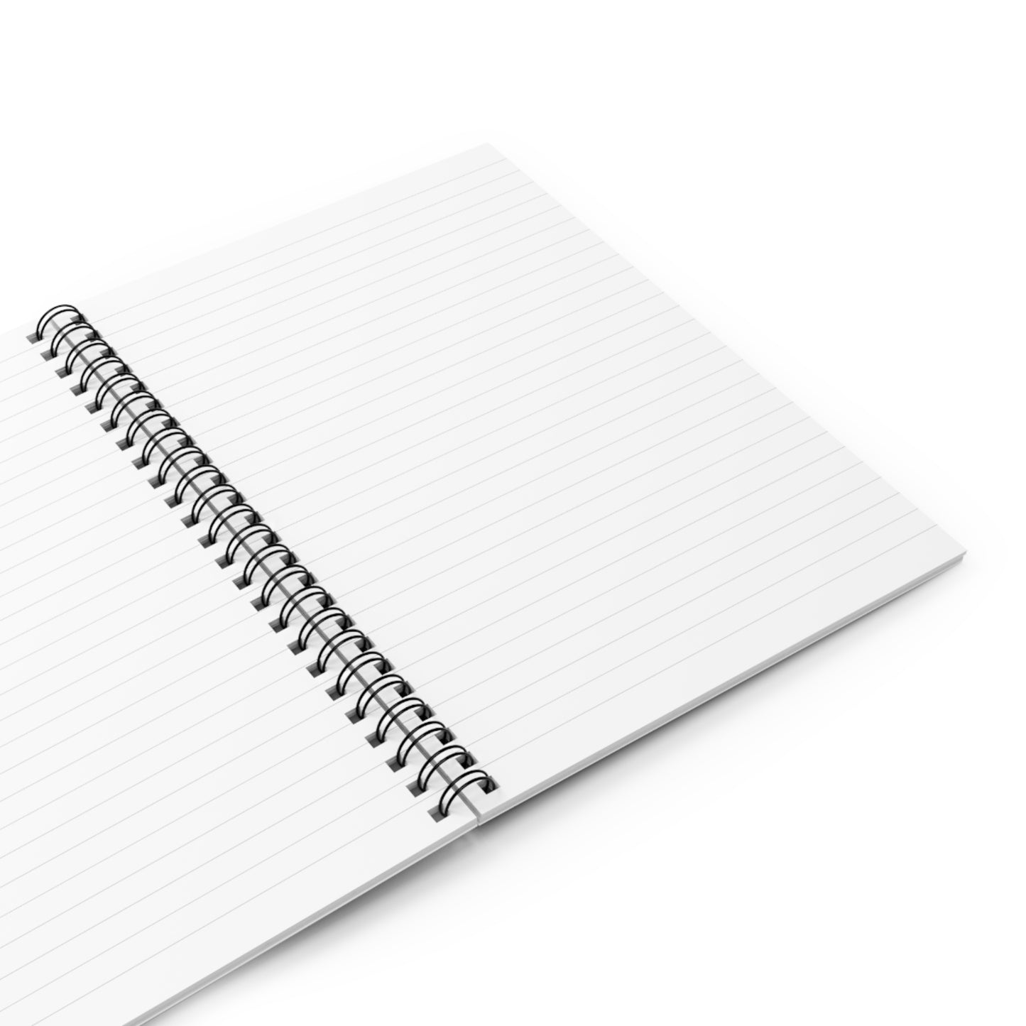 Pressed Flowers Spiral Notebook - Ruled Line, Floral Botanical Writing Journal, College Ruled Notepad, Personalized - Victory Thru Vision 