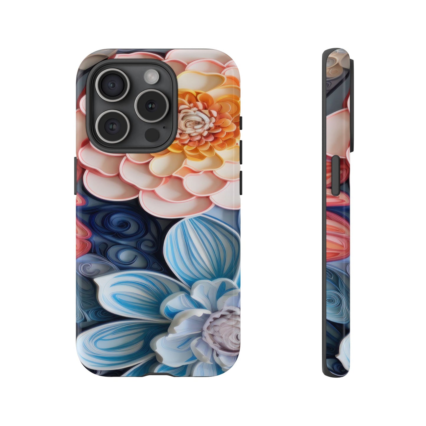 Succulent Phone Case, Echeveria Plant Design - Tough Case, Protective Cover, Cactus Lover Gift, Botanical Phone Accessory