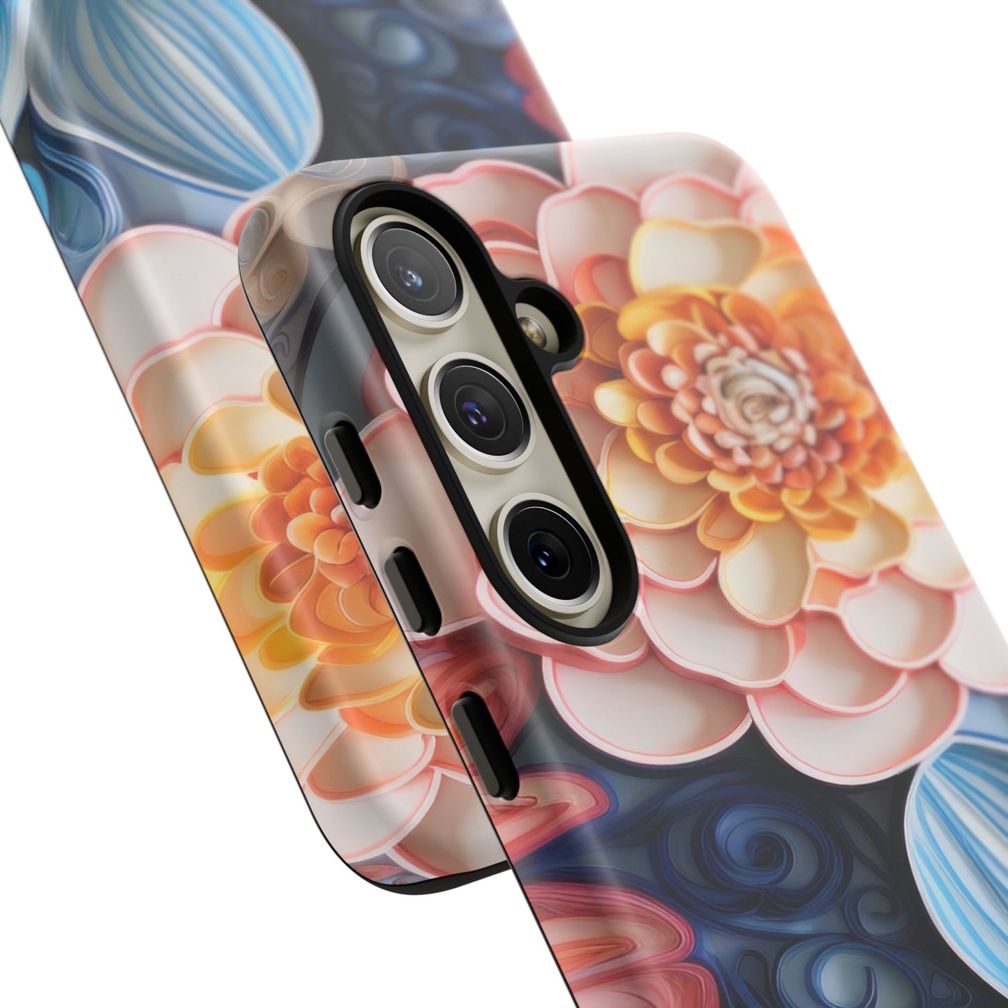 Succulent Phone Case, Echeveria Plant Design - Tough Case, Protective Cover, Cactus Lover Gift, Botanical Phone Accessory