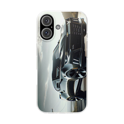 Flexi Phone Case for iPhone & Samsung – 2022 Chevy Camaro SS Car Design Protective Cover