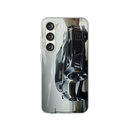 Flexi Phone Case for iPhone & Samsung – 2022 Chevy Camaro SS Car Design Protective Cover