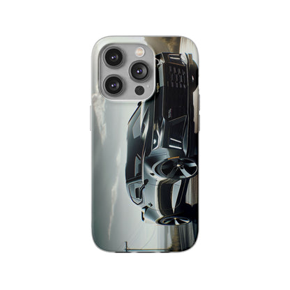 Flexi Phone Case for iPhone & Samsung – 2022 Chevy Camaro SS Car Design Protective Cover