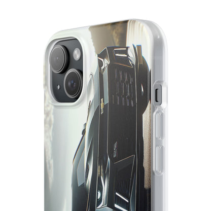 Flexi Phone Case for iPhone & Samsung – 2022 Chevy Camaro SS Car Design Protective Cover