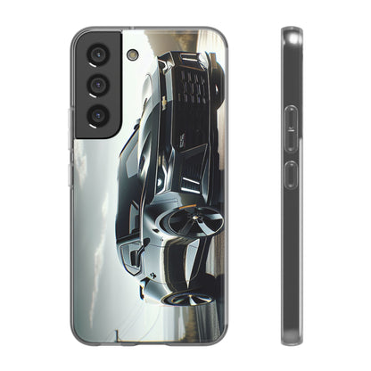 Flexi Phone Case for iPhone & Samsung – 2022 Chevy Camaro SS Car Design Protective Cover