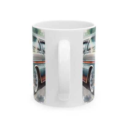 Mug 1955 Chevy Bel AirMug 1955 Chevy Bel Air Classic Car Ceramic Coffee Mug, Vintage Car Ceramic Mug, Classic Auto Lover Gift, Coffee Mug, Car Enthusiast, Retro Automotive Classic Car Ceramic Mug - 11oz, 15oz
