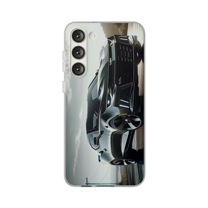Flexi Phone Case for iPhone & Samsung – 2022 Chevy Camaro SS Car Design Protective Cover