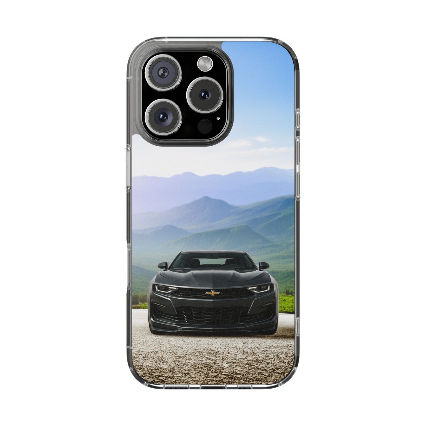 2022 Chevy Camaro SS Clear Phone Case - Ideal for Car Lovers, Outdoor Adventure, Unique Gift for Birthdays, Christmas, Stylish Accessory, Flexi Phone Case for iPhone & Samsung