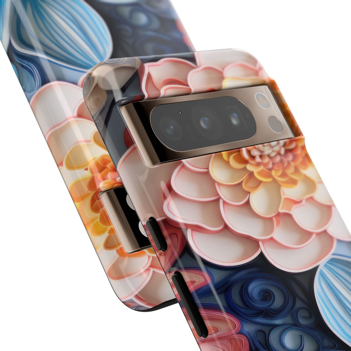 Succulent Phone Case, Echeveria Plant Design - Tough Case, Protective Cover, Cactus Lover Gift, Botanical Phone Accessory