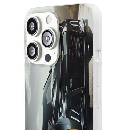 Flexi Phone Case for iPhone & Samsung – 2022 Chevy Camaro SS Car Design Protective Cover