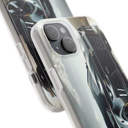 Flexi Phone Case for iPhone & Samsung – 2022 Chevy Camaro SS Car Design Protective Cover