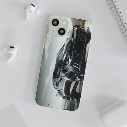 Flexi Phone Case for iPhone & Samsung – 2022 Chevy Camaro SS Car Design Protective Cover