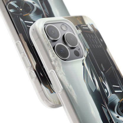 Flexi Phone Case for iPhone & Samsung – 2022 Chevy Camaro SS Car Design Protective Cover