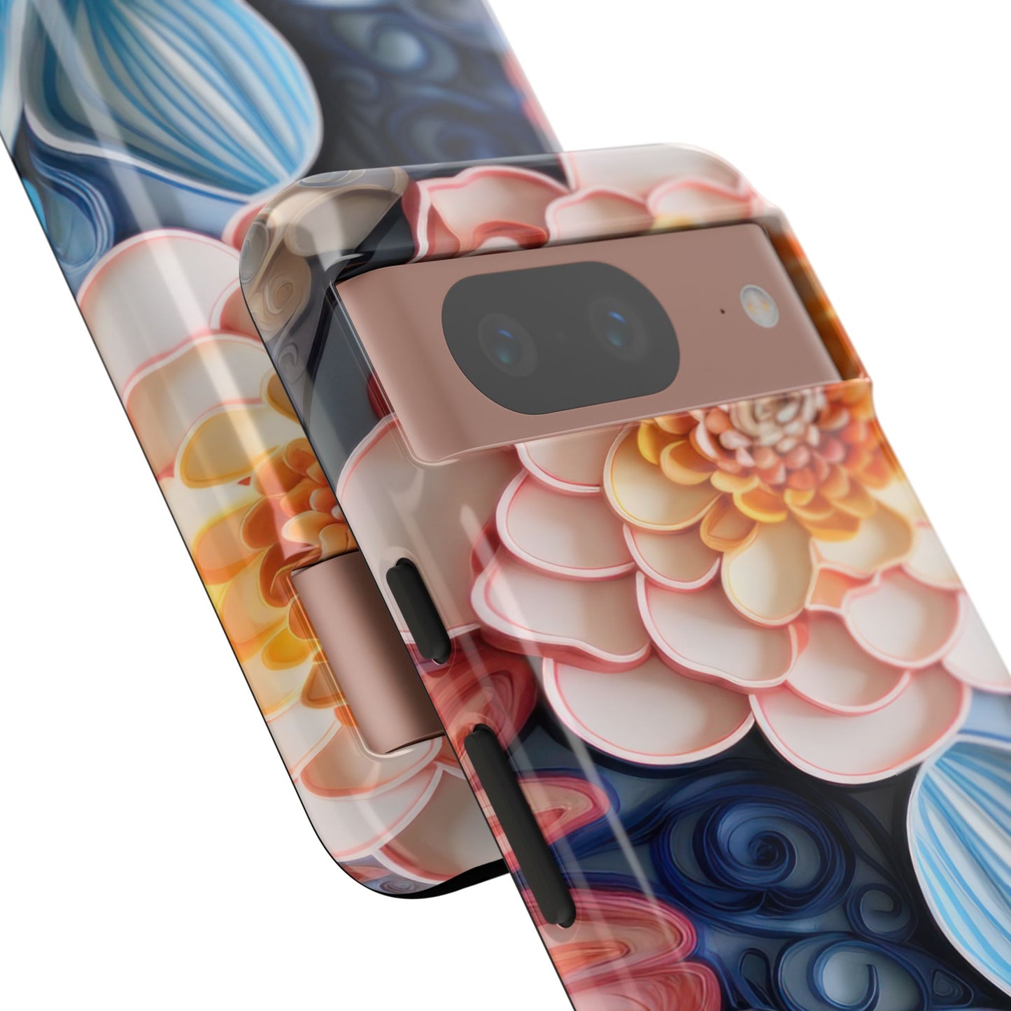 Succulent Phone Case, Echeveria Plant Design - Tough Case, Protective Cover, Cactus Lover Gift, Botanical Phone Accessory