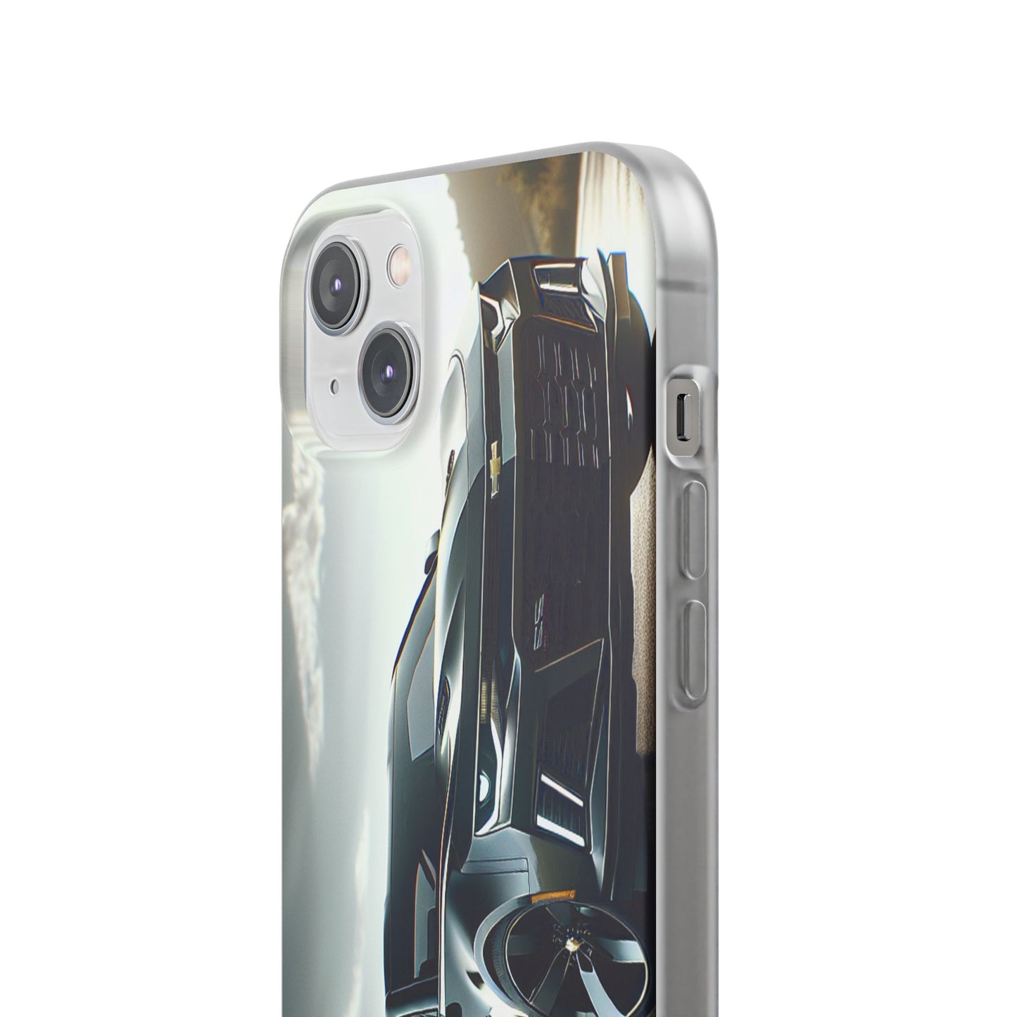 Flexi Phone Case for iPhone & Samsung – 2022 Chevy Camaro SS Car Design Protective Cover