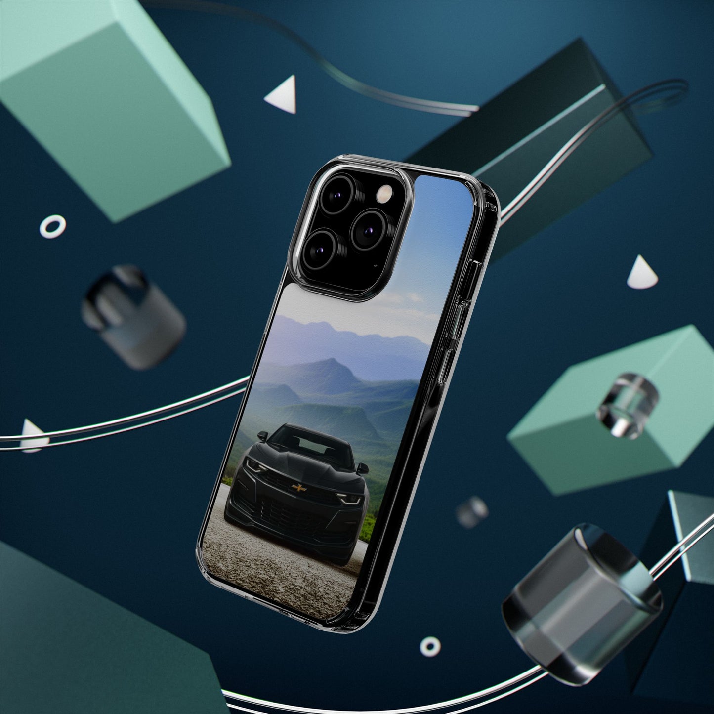 2022 Chevy Camaro SS Clear Phone Case - Ideal for Car Lovers, Outdoor Adventure, Unique Gift for Birthdays, Christmas, Stylish Accessory, Flexi Phone Case for iPhone & Samsung