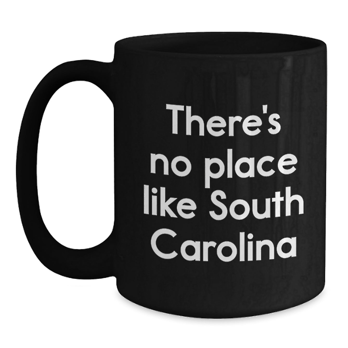 Funny South Carolina Black Coffee Mug Gifts from Friends to South Carolina Lovers This Christmas - Main