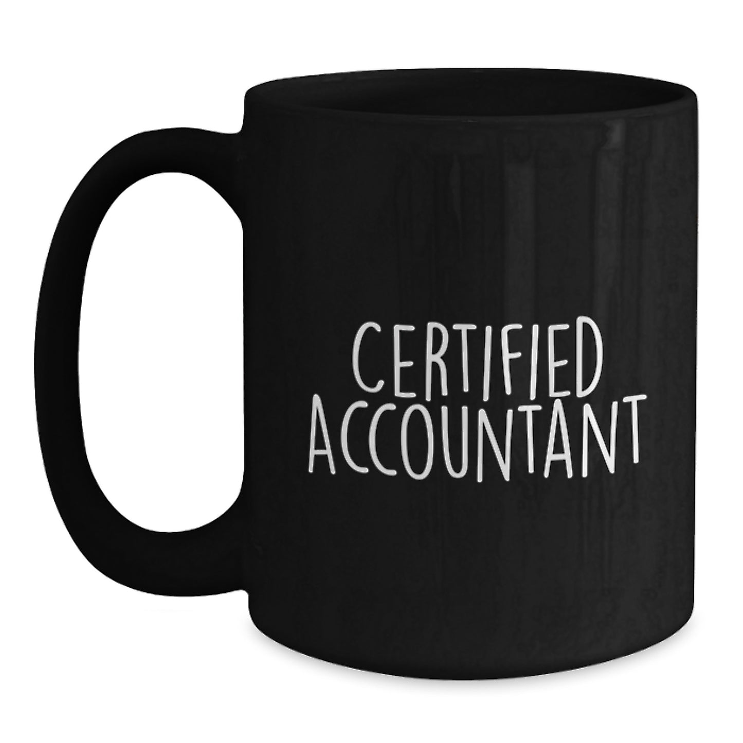 Funny Certified Accountant Gifts for Men, Cute Black Coffee Mug with Inspirational Quote, 'You're a-maze-ing!' from Friends, Perfect Graduation Unique Gifts - Main