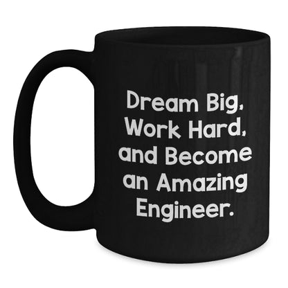 Funny Inspirational Engineer Gifts from Friends and Family, Christmas Unique Engineer Mug - Main