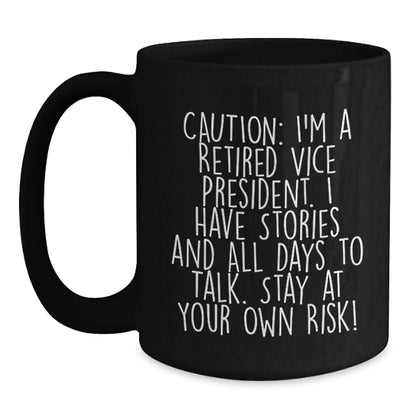 Unique Christmas Unique Gifts from Friends to Vice President Funny Coffee Mug - Main