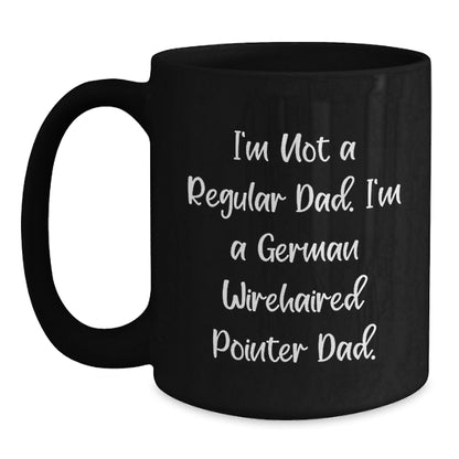 Funny German Wirehaired Pointer Dad Gifts from Men to Friends on Birthday Unique Gifts for German Wirehaired Pointer Dog Lovers - Main
