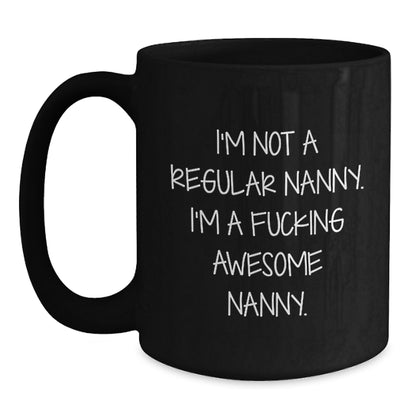 Funny Nanny Gifts, Awesome Nanny Coffee Mugs, Christmas Unique Gifts from Family for Nanny - Main