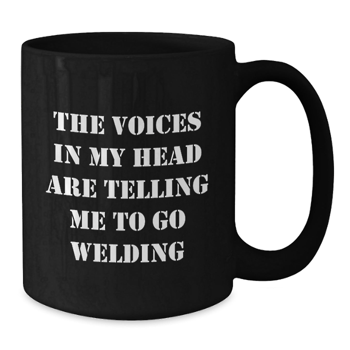 Funny Welding Humor Black Coffee Mug Gifts from Friends and Family for Christmas - Additional