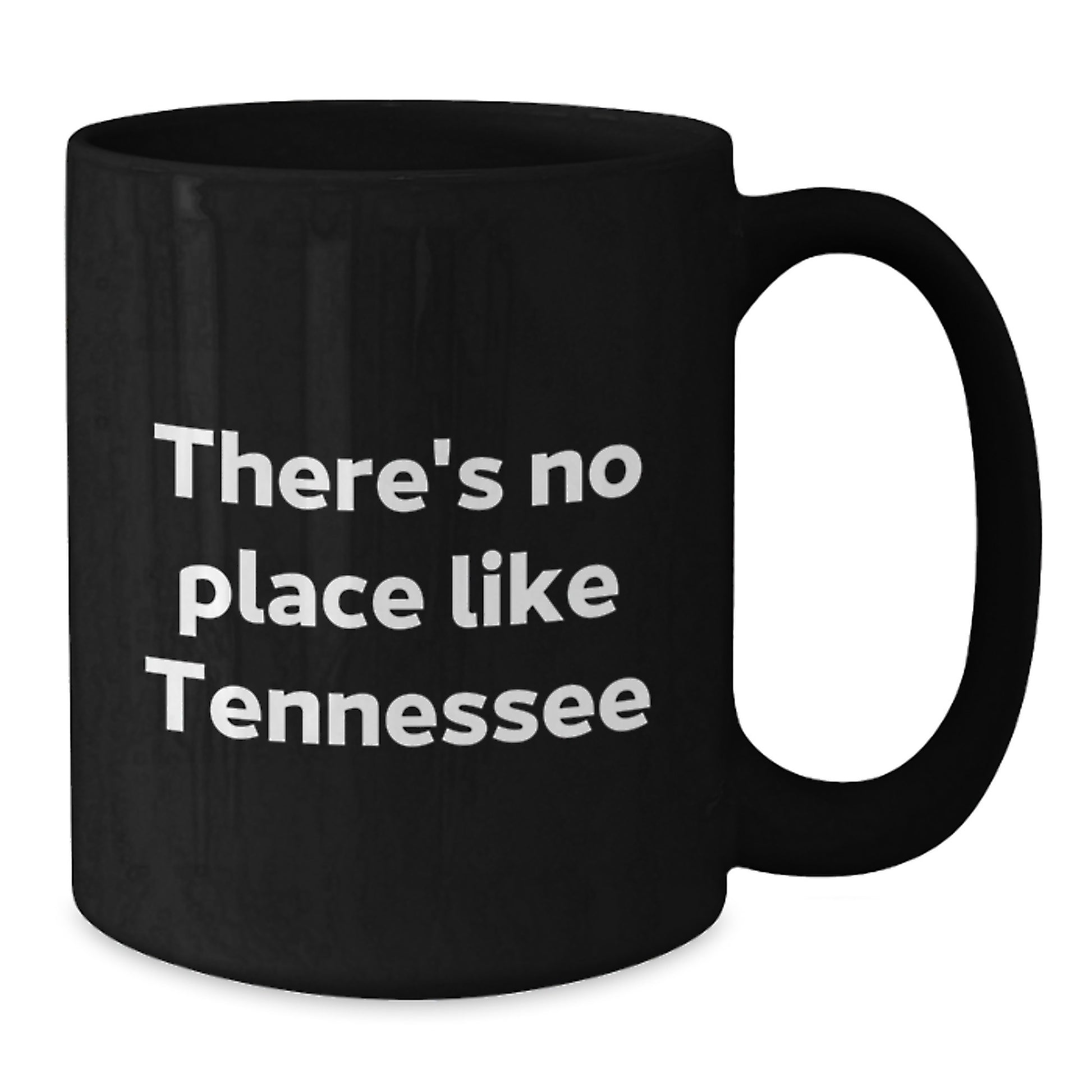 Funny Tennessee Gifts for Friends from Men Black Coffee Mugs, 'There's No Place Like Tennessee' Christmas Unique Gifts - Additional