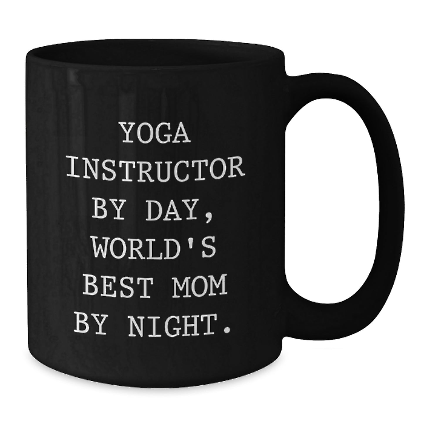 Funny Yoga Instructor Gifts from Mom for Christmas Unique Mugs for Yoga Instructors by Day - Additional