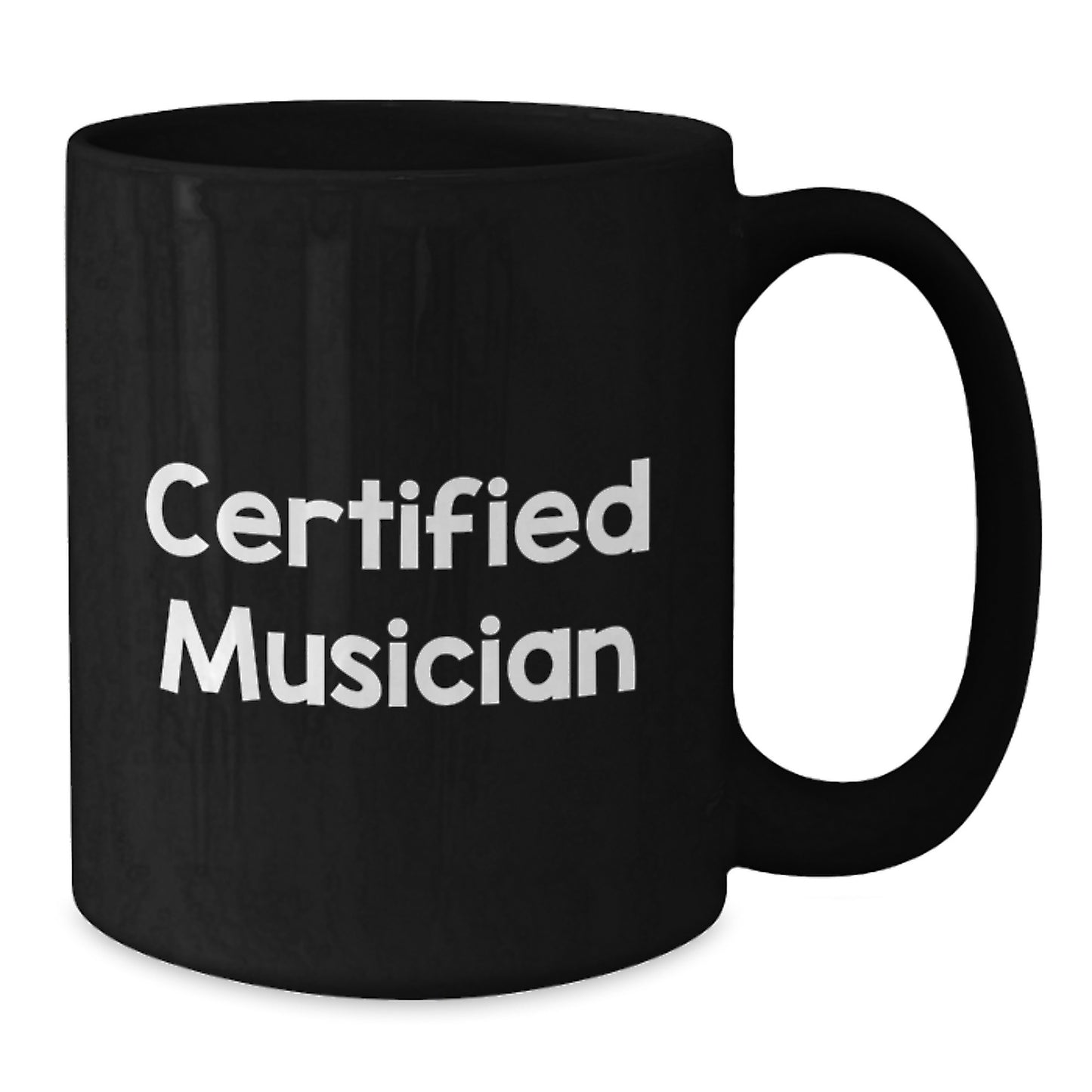 Funny Quotes for Musician Friends Black Coffee Mug Gifts from Men to Musician Guys - Additional