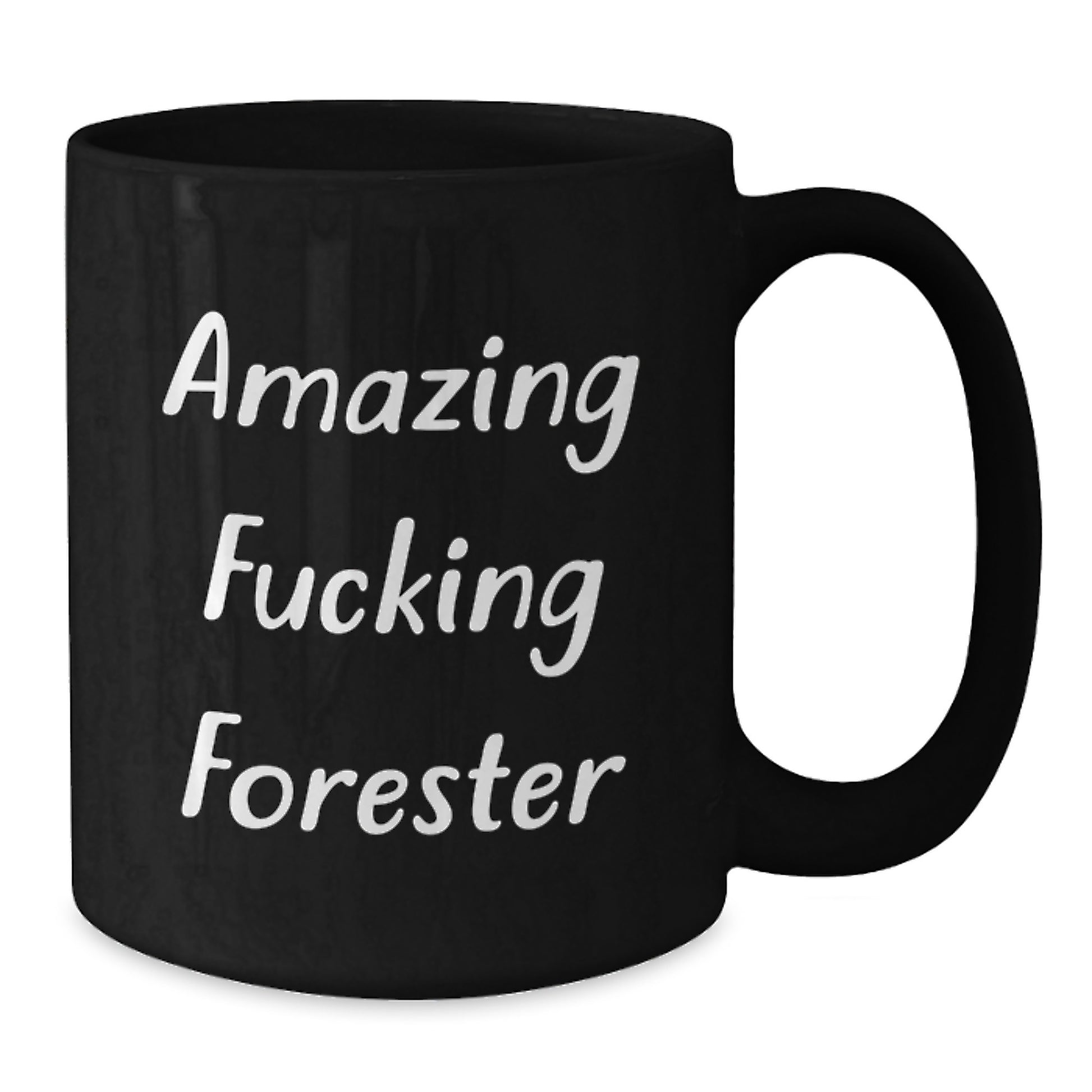 Funny Forester Gifts for Men, Black Coffee Mug Perfect for Forester Fans, Christmas Unique Gifts from Friends - Additional