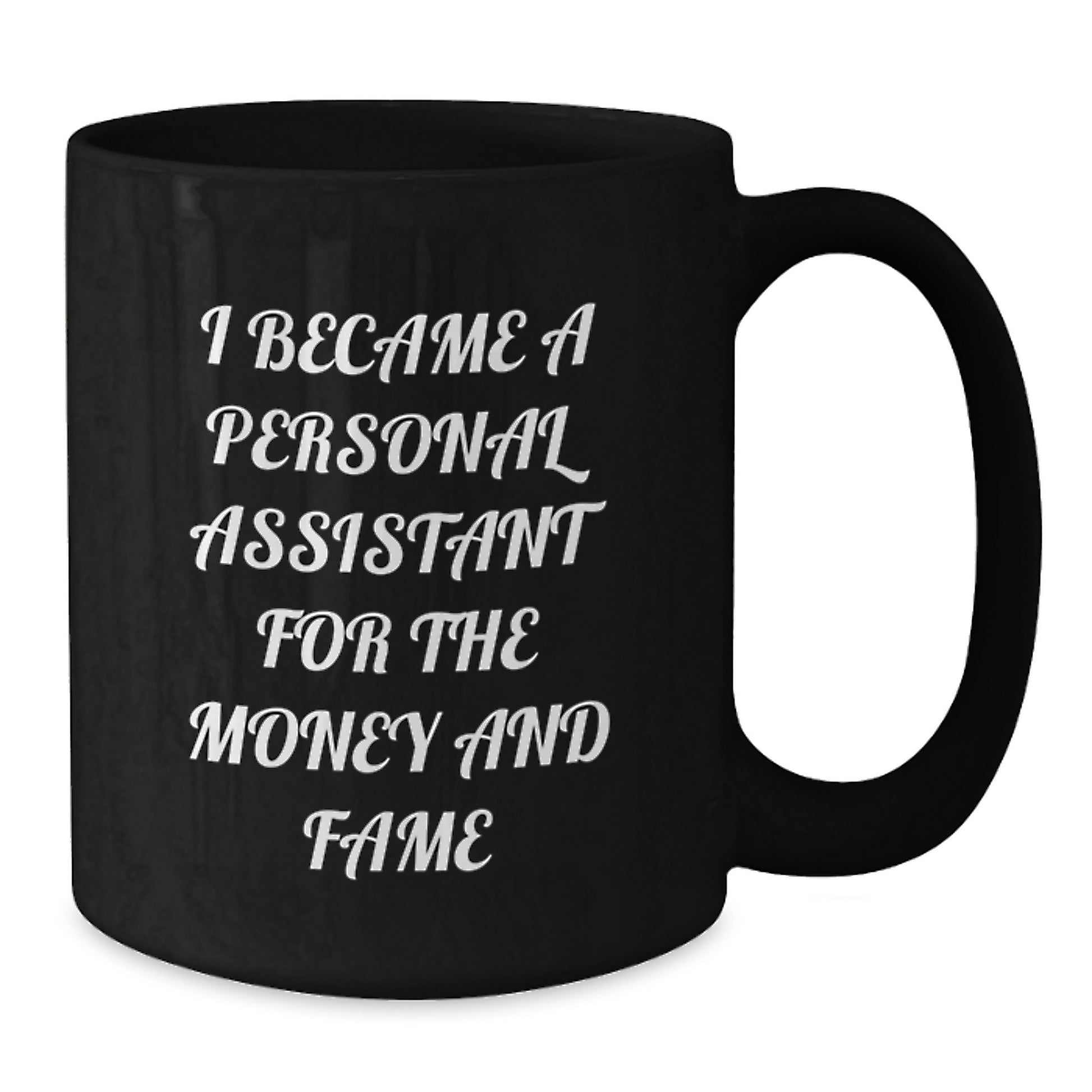 Funny Personal Assistant Gifts for Christmas Unique Mugs from Friends for Men Women Coworkers Family with Black Coffee Mug - Additional