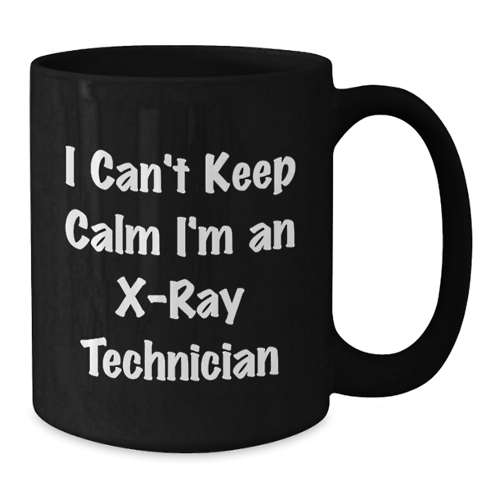 Funny X-Ray Technician Gifts from Coworkers - I'm An X-ray Technician Black Coffee Mug, Perfect Christmas Unique Gifts for X-Ray Technician Men, Women, Friends, Family - Additional