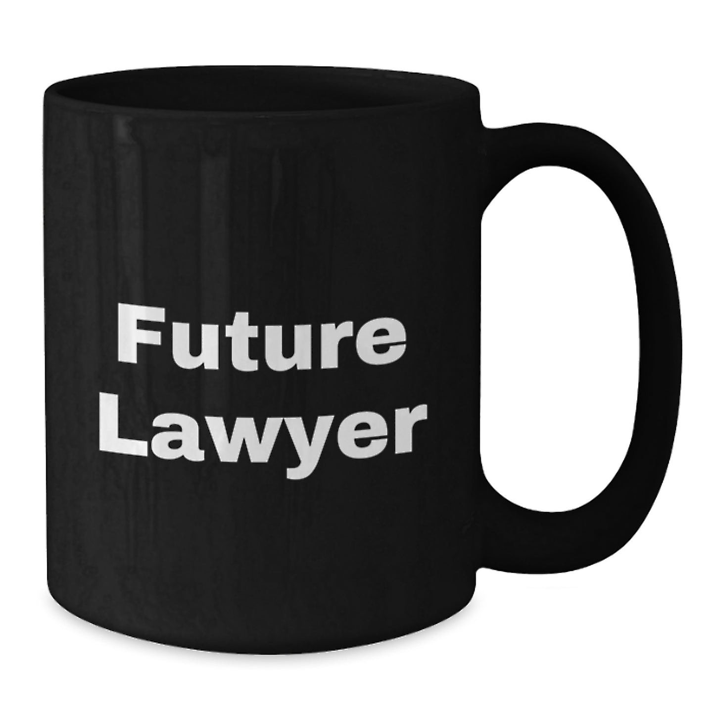 Funny Quotes for Future Lawyer Black Coffee Mug, Lawyer Gifts from Friends, Christmas Unique Gifts - Additional